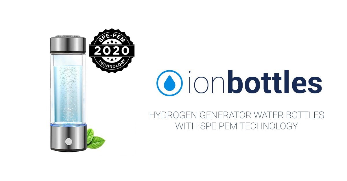 Ionbottles, hydrogen generator water bottles